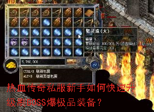 ��Ѫ����˽��������ο�������ˢBOSS����Ʒװ����