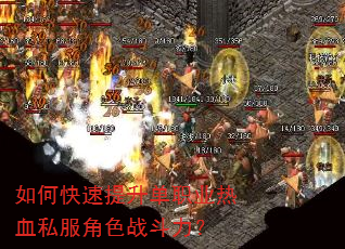 如何快速提升单职业热血私服角色战斗力? 如何快速提升单职业热血私服角色战斗力?